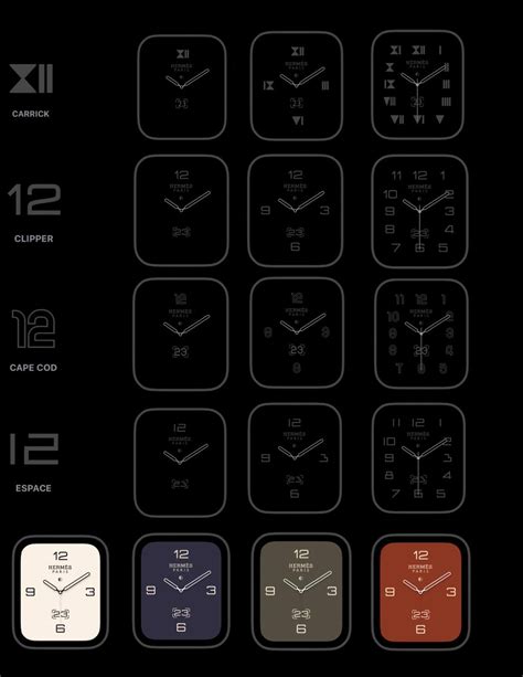 apple watch 7 hermes faces|apple watch hermes face collection.